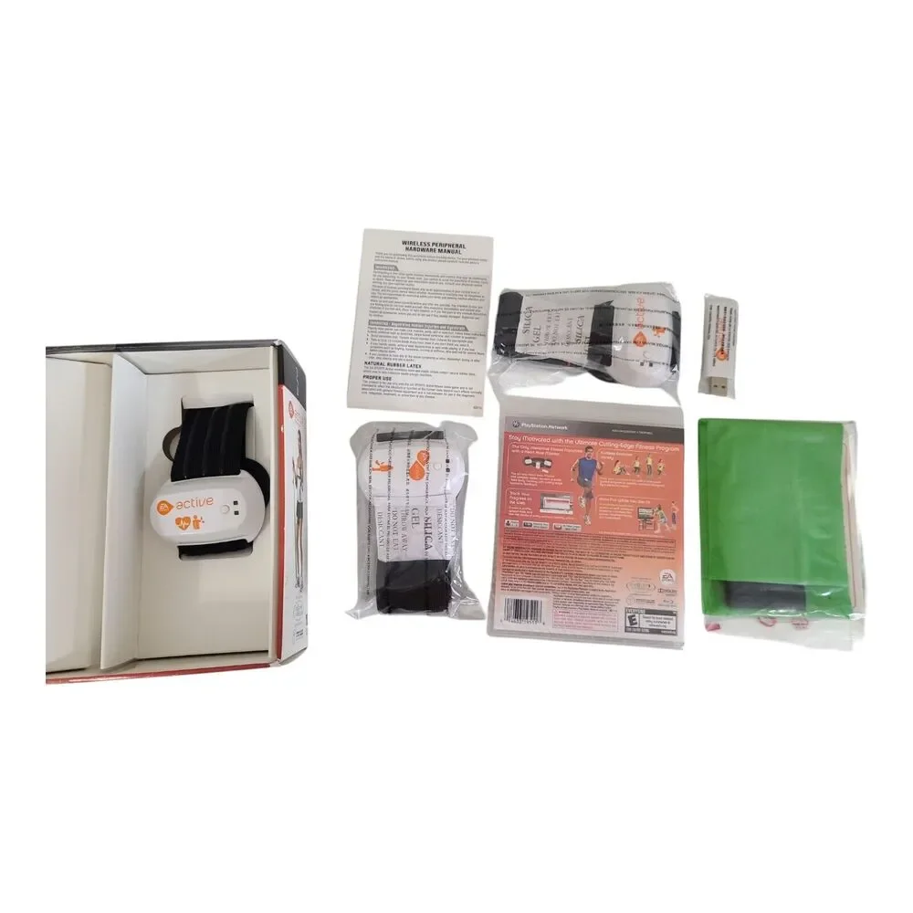 EA Sports‎ Active 2 Sony PS3 Personal Trainer Fitness Game plus accessories